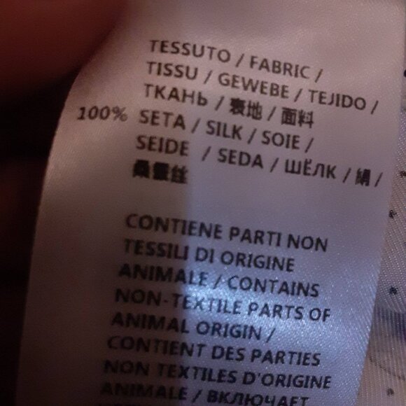 Alexander McQueen Button-Up Silk Skull Button Up Shirt Gray Size IT 36 UK 8 US S - Picture 8 of 8